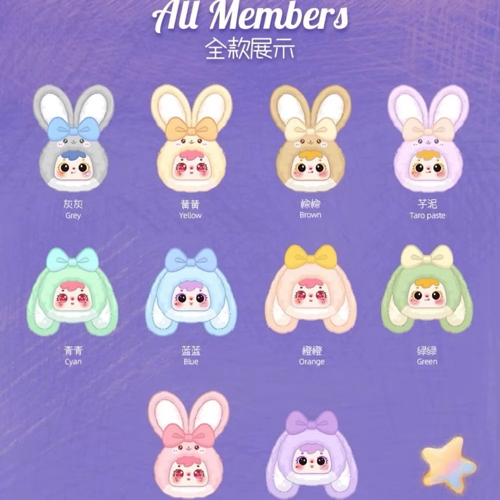 楽天市場】Samuel ブラインドボックス ミニバニーヘッド サミュエル