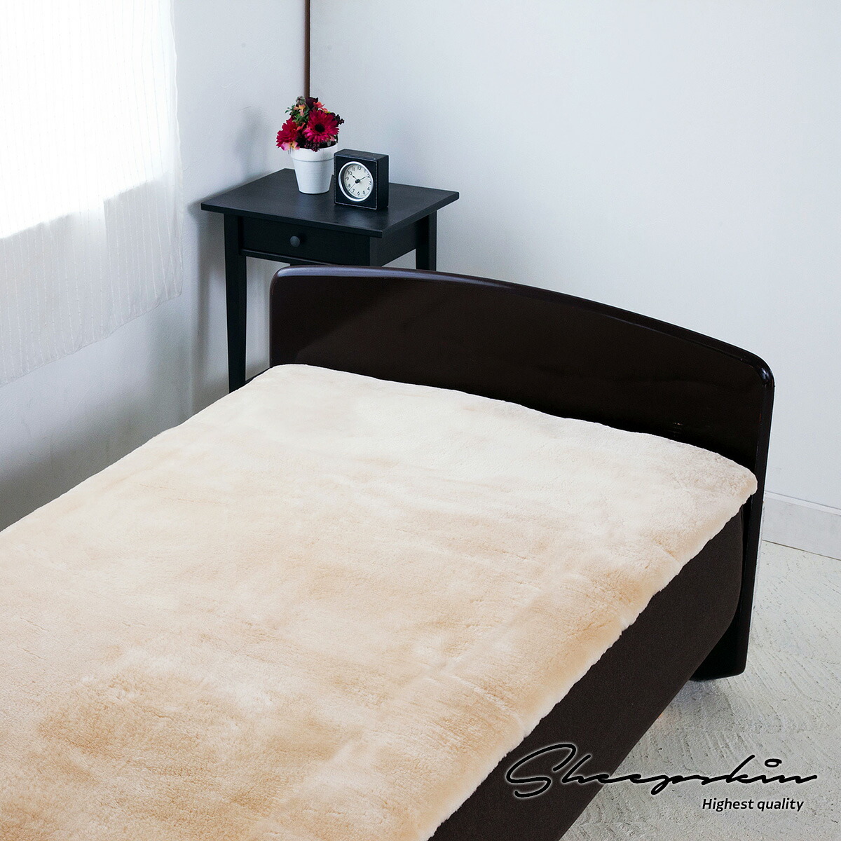 楽天市場】ニチロ ムートン シーツ シングルサイズ 100×200cm 日本