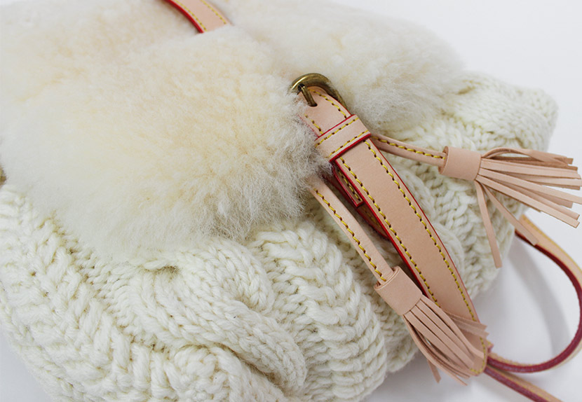 楽天市場】日本製 モンテローザ muku ムートンバッグ リュックサック