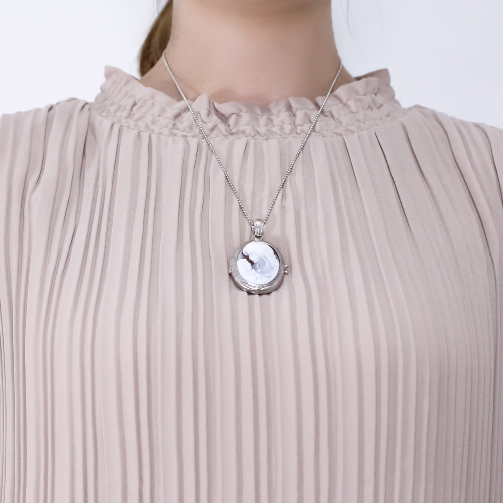 楽天市場】イタリア製/ITALY カメオ/CAMEO ペンダント/ネックレス