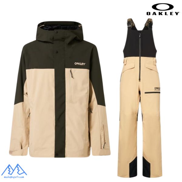 楽天市場】オークリー スキーウェア シェルウェア セットアップ カーキ