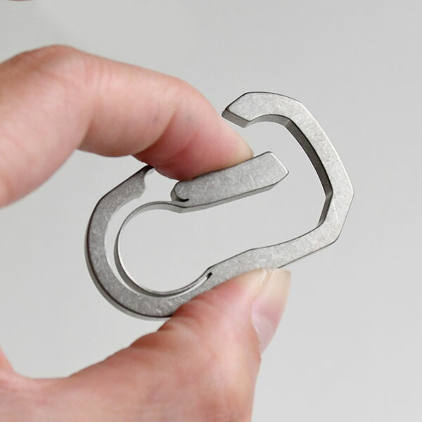 楽天市場】ハンドグレイ チタンカラビナ Kシリーズ 全3モデル