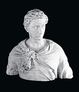 楽天市場】【お取り寄せ品】石膏像 聖ジョルジオ 胸像 67cm※別途特別