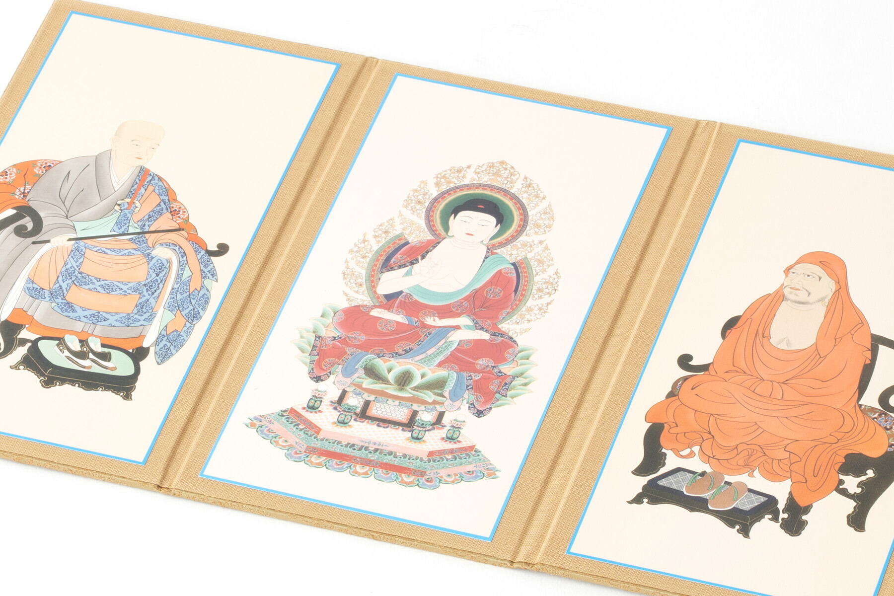 楽天市場】三つ折り 掛軸 臨済宗 建仁寺派 選べる2サイズ 紙製