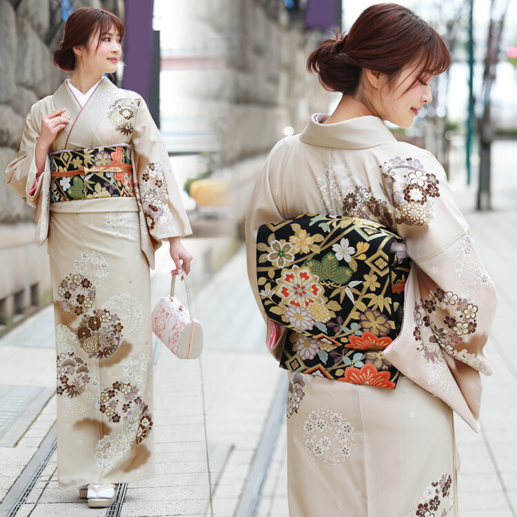 楽天市場】訪問着 レンタル 19点フルコーディネートレンタルセット