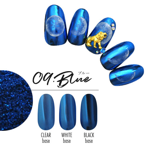 楽天市場】ジェルネイル カラーミラーパウダー ミラーパウダー クロム