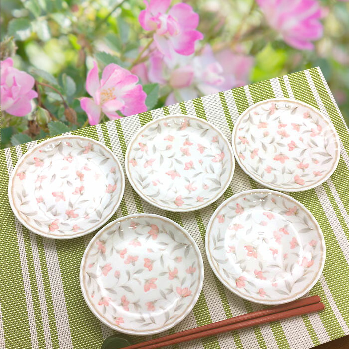 花柄 プレート 2枚セット27cm【新品未使用】 4 Franklin Mint Plates