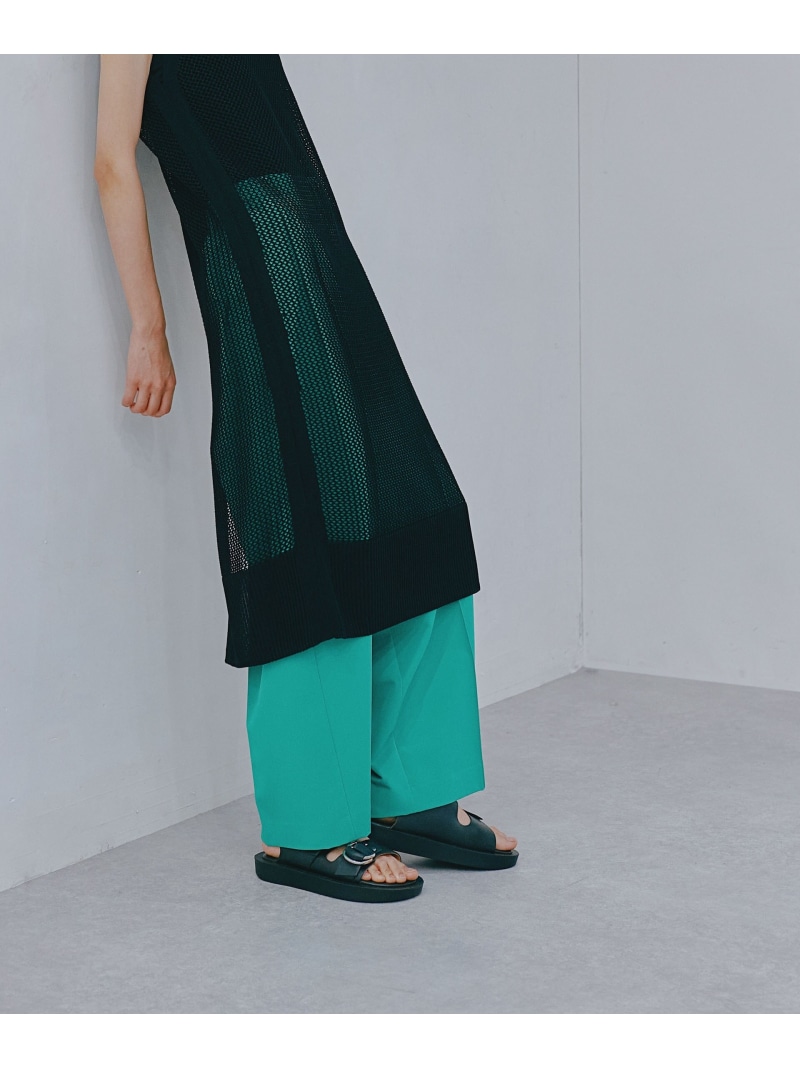 楽天市場】【SALE／50%OFF】ピンタックイージーワイドパンツ NANO