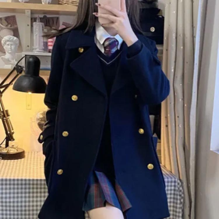 楽天市場】ピーコート 中学生 スクールコート レディース コート 学生