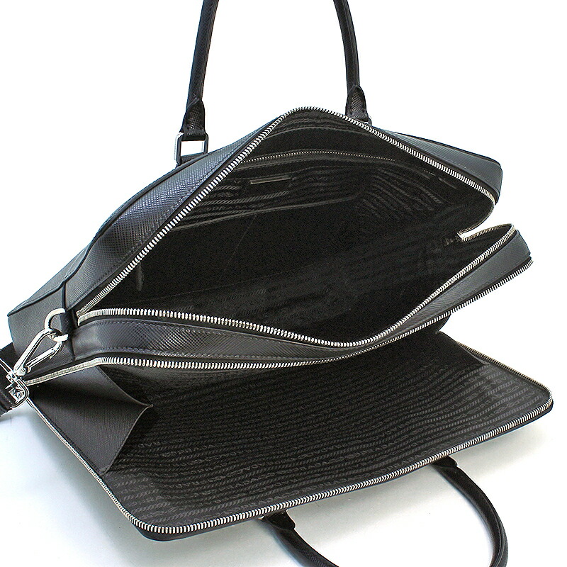 楽天市場】プラダ ビジネスバッグ（ショルダー付き） ブリーフケース