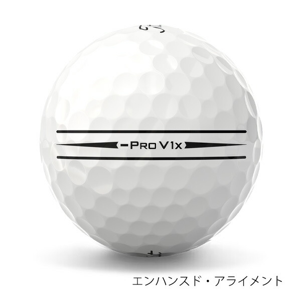楽天市場】タイトリスト プロV1x レフトダッシュ ボール（12球）【2024
