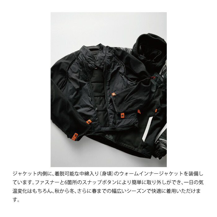 楽天市場】HYOD STJ614DN ST-W SPEED PARKA D3O thea-CROSS BLACK