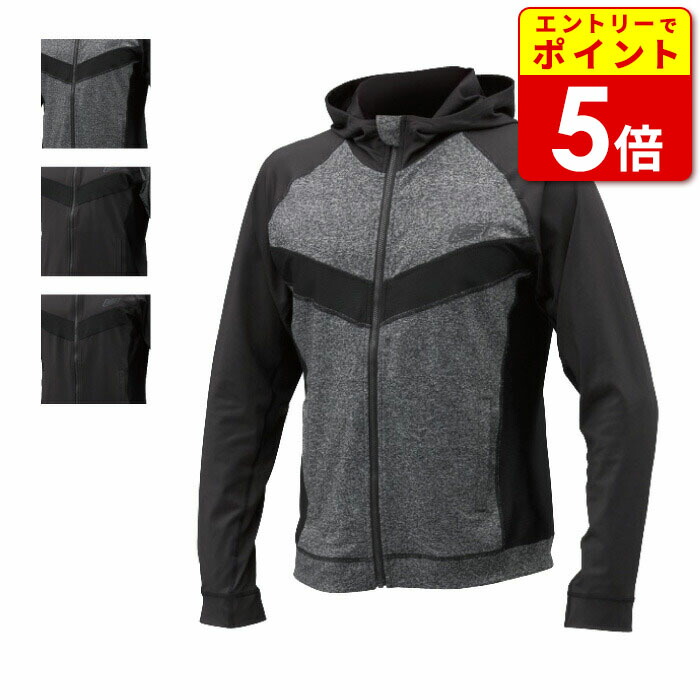 HYODヒョードー パーカージャケット Lサイズ ブラック・グレー HYOD