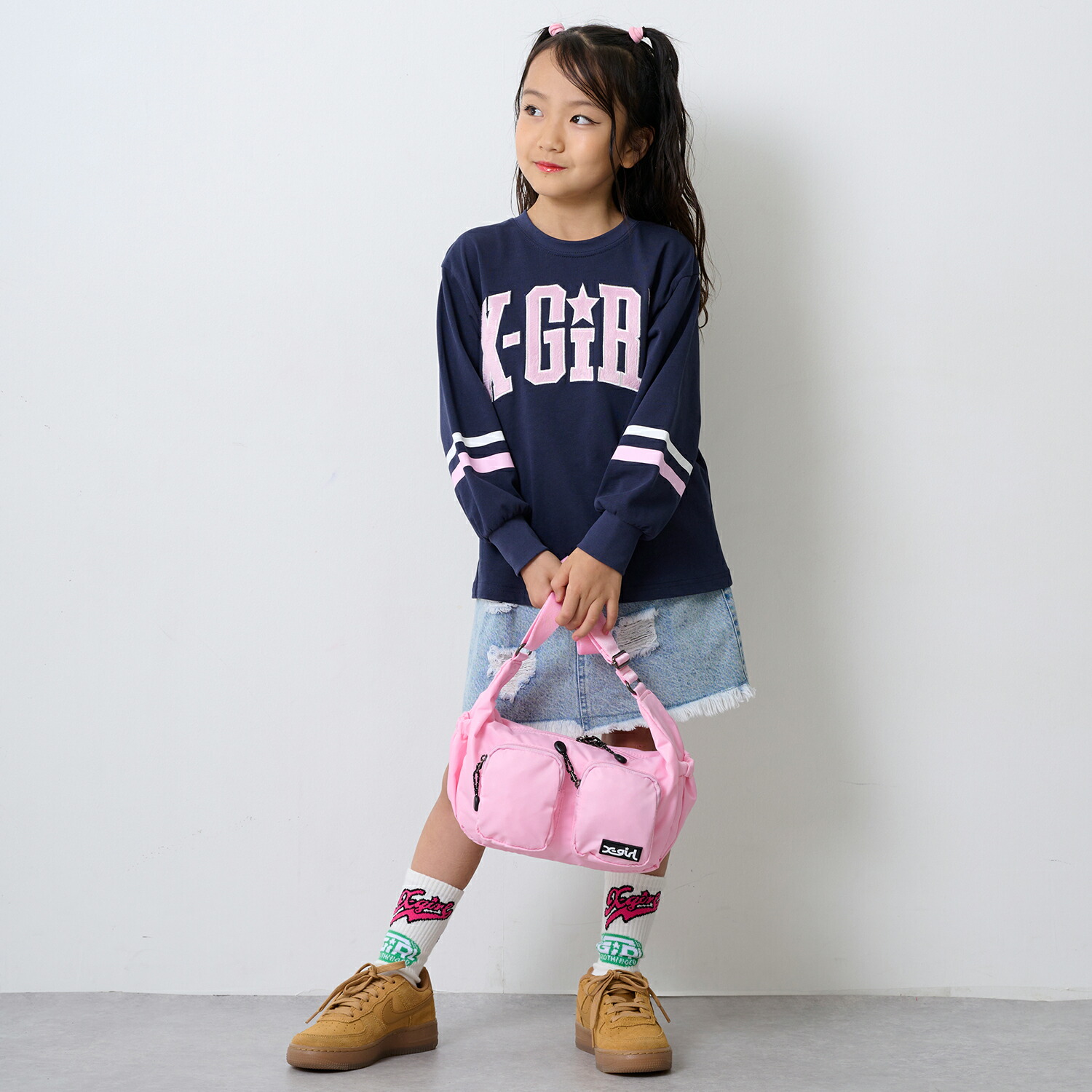 楽天市場】エックスガール ステージス(X-girl Stages)ダブルポケット