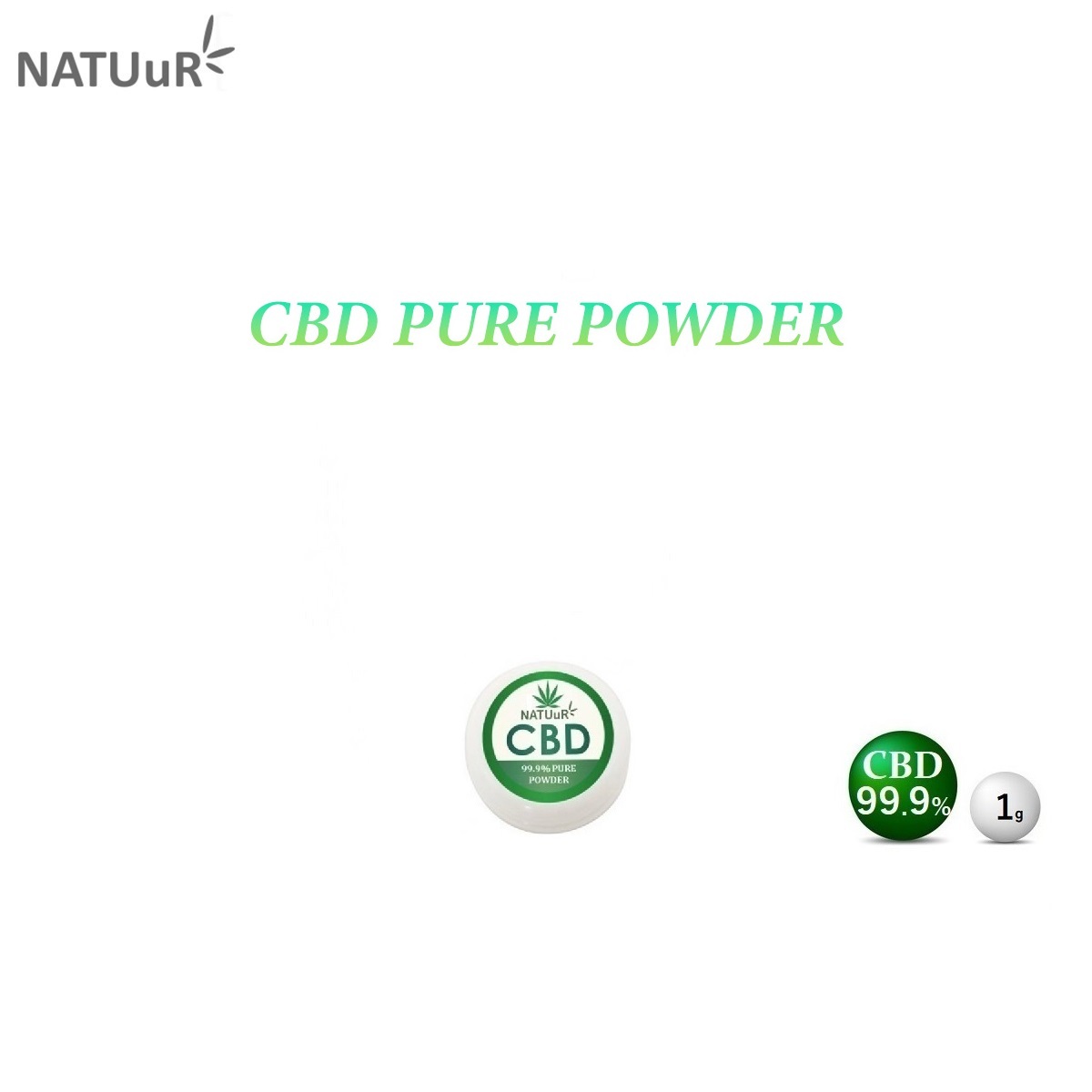 楽天市場】CBD パウダー NATUuR ナチュール アイソレート 高濃度 高
