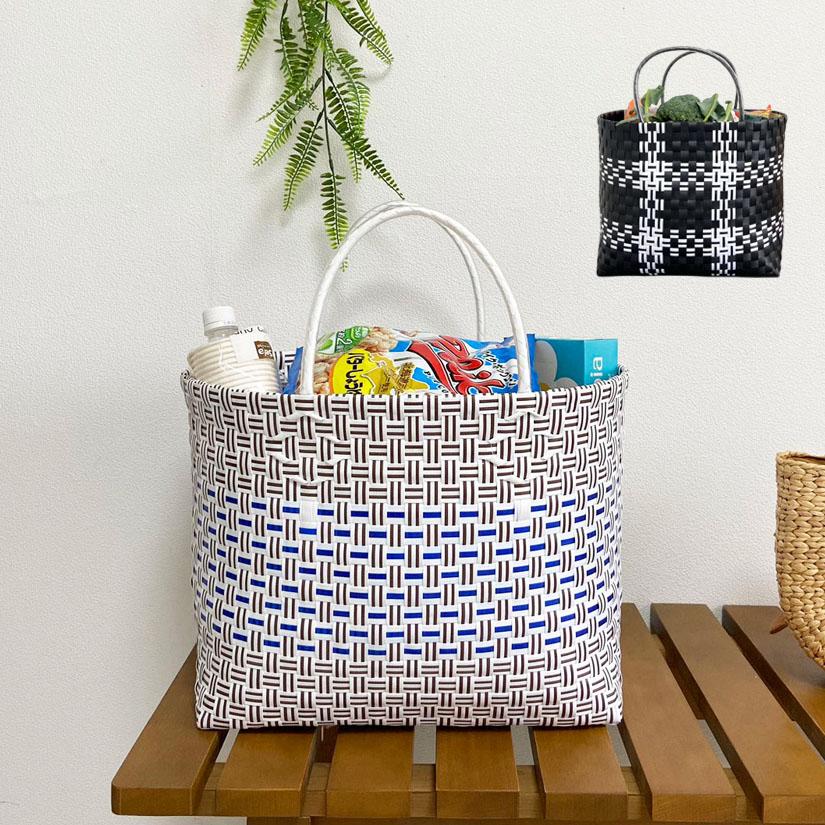 楽天市場】PPバンド ランドリかご プラカゴ ランドリバスケット かご