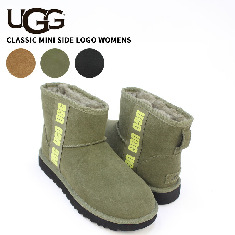 楽天市場】アグ UGG ウィメンズ クラシック ミニ サイド ロゴ Women's
