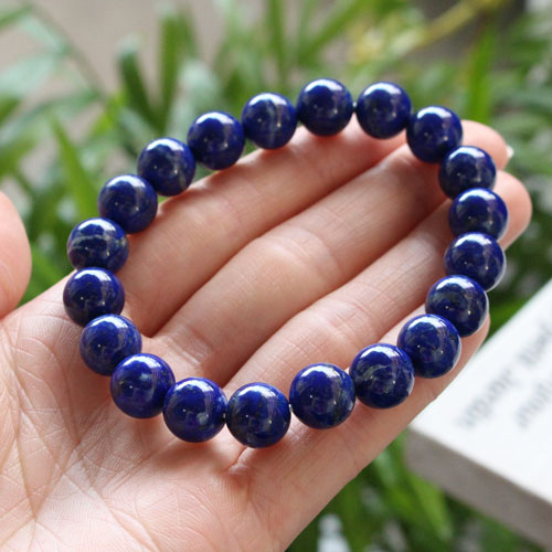 楽天市場】ラピスラズリ ブレスレット ストレート 約10mm 3A