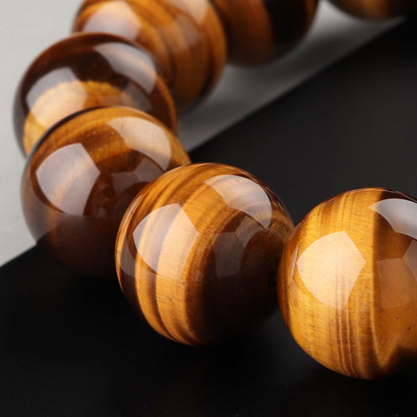 楽天市場】タイガーアイ ブレスレット 約16mm 4A´ ストレート 桐箱入り