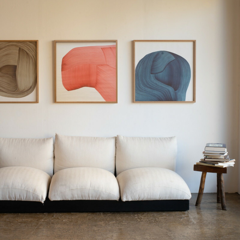 楽天市場】ロナン ブルレック ドローイング 4 アート ポスター 67.5x67