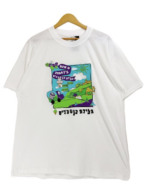 楽天市場】90s BEN & JERRY'S S/S Tee 白 XL ベン&ジェリーズ 半袖 T
