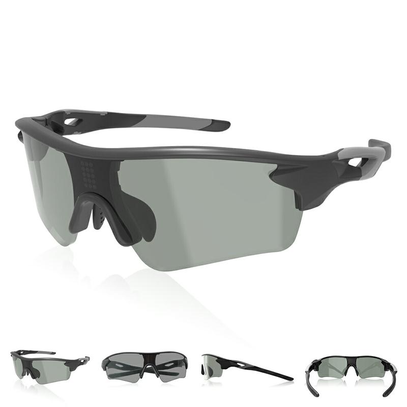 楽天市場】0.1秒瞬間調光サングラス 偏光調光 メンズ スポーツ アイ