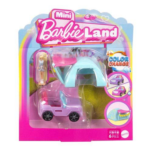 楽天市場】ミニバービーランド ジープ マイクロドール1体付 ミニカー