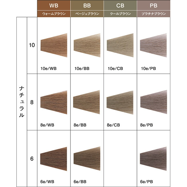 楽天市場】デミ アソート アリア エトレ 第1剤 WB ウォームブラウン