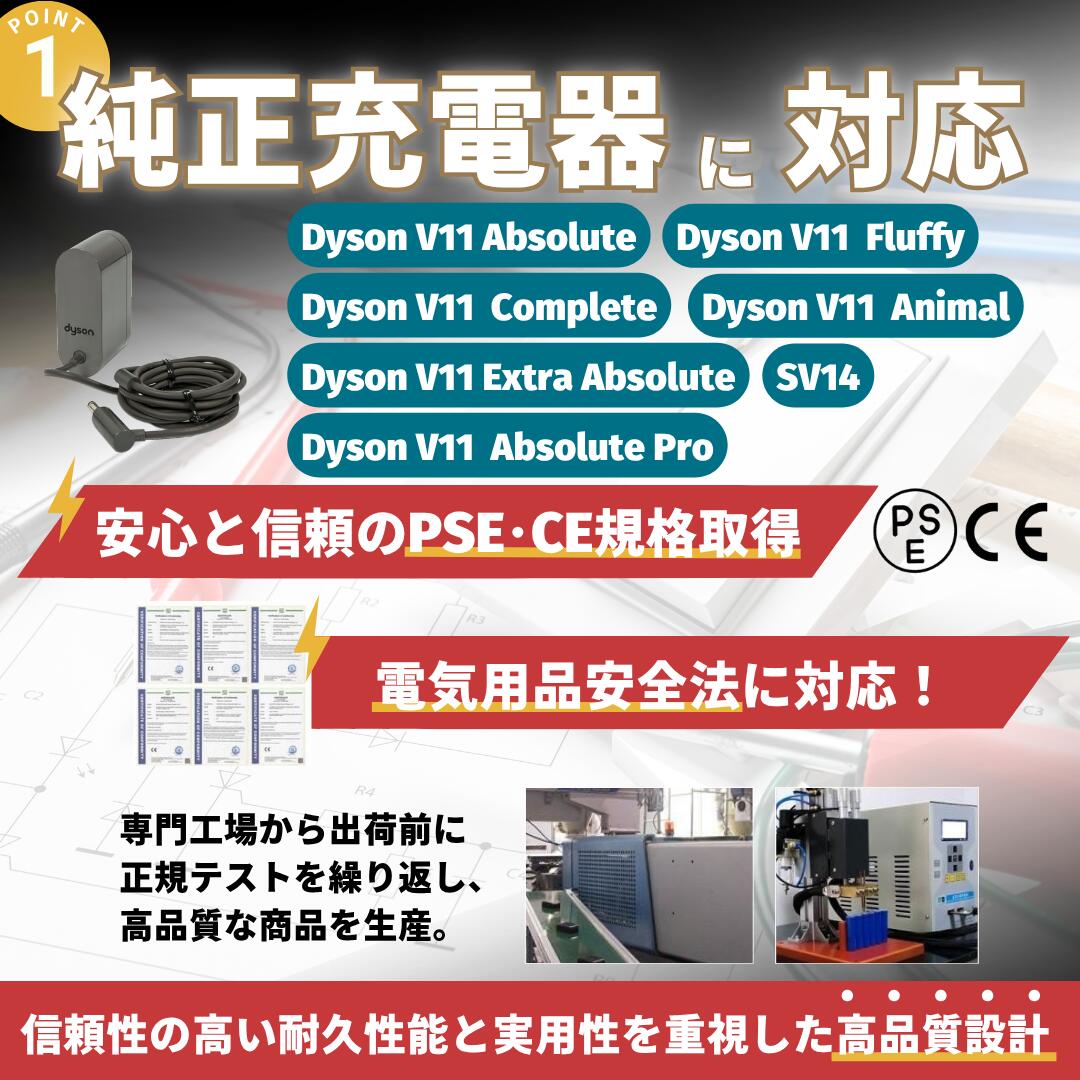 楽天市場】ダイソン V11 Fluffy バッテリー 互換 SV14 掃除機用 25.2V