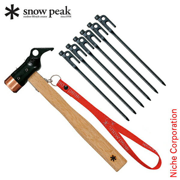 楽天市場】スノーピーク ペグハンマー PRO.C N-001（カラーブラック