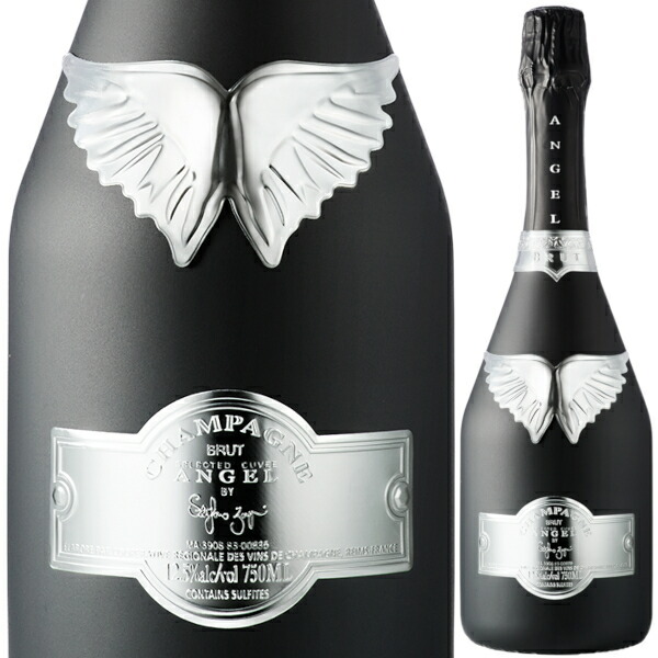 楽天市場】エンジェル シャンパーニュ NV ブリュット ブラック 750ml