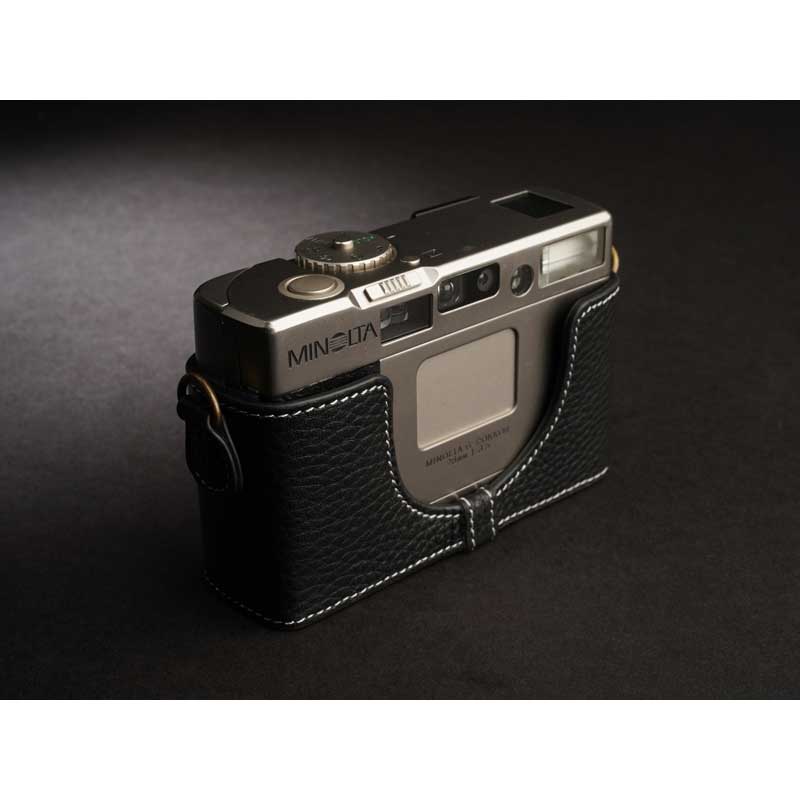 楽天市場】MINOLTA TC-1 専用 レザー ケース Black ブラック TP