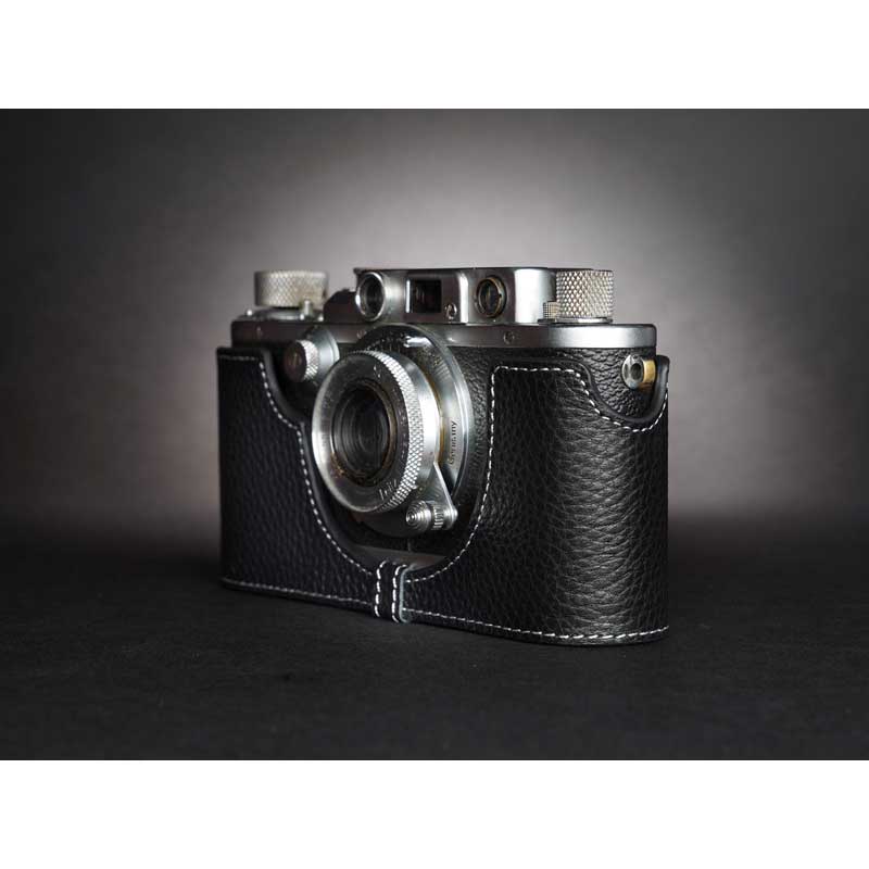 楽天市場】Leica IIIb 専用 レザー ケース Black ブラック TP Original