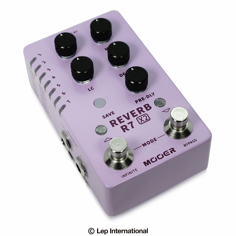 楽天市場】Mooer R7 X2 REVERB / リバーブ ギター エフェクター