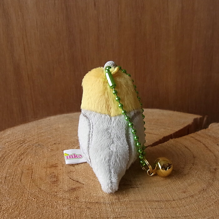 楽天市場】【TST 鈴付き ぬいぐるみ キーホルダー オカメインコ