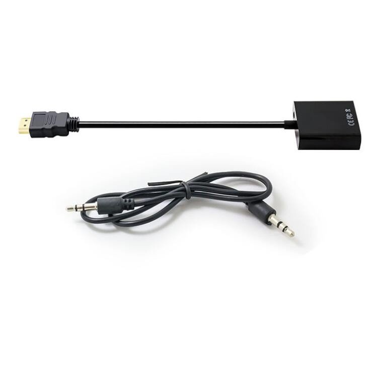 楽天市場】HDMI to VGA 変換 アダプタ(音声出力あり) DSub 15ピン RGB