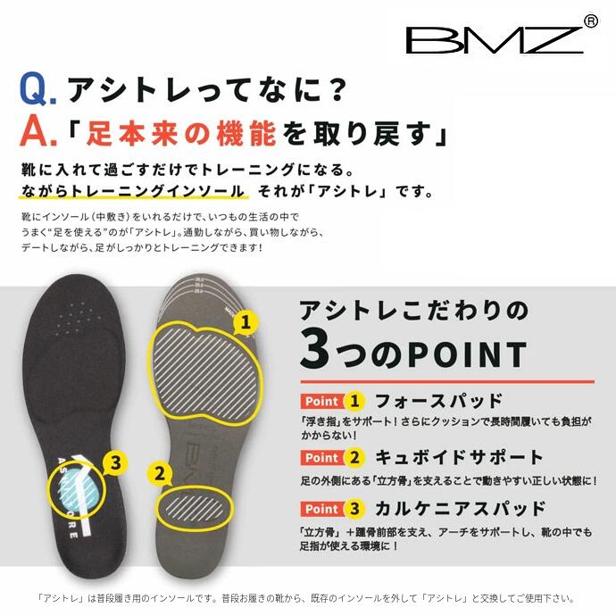楽天市場】【SALE割引】【楽天1位】BMZ CCLP インソール アシトレ