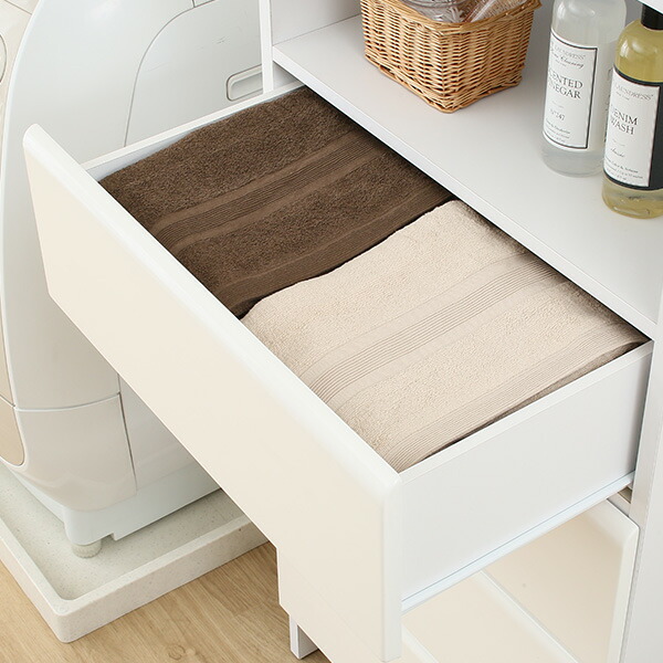 楽天市場】[幅60cm] 隙間収納庫 (フロンティア60 WH D) すきま収納