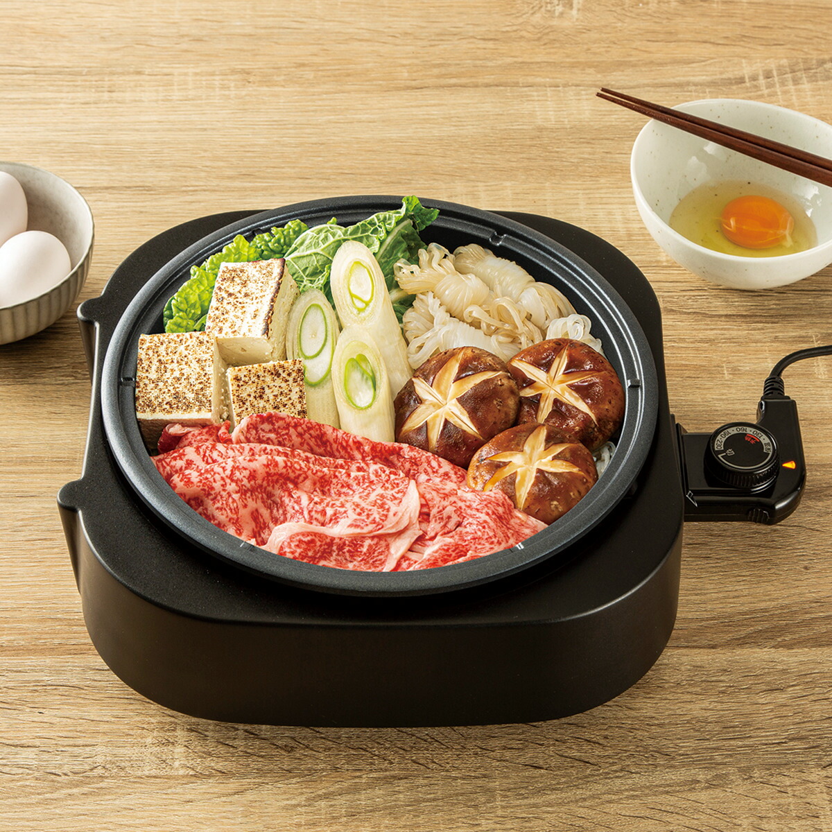 楽天市場】スクエアグリル鍋「Tatte!」(WA2C05 ブラック) ニトリ