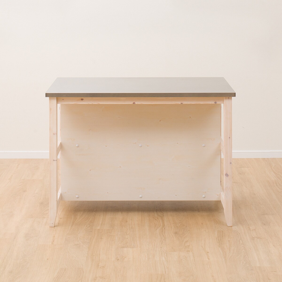 楽天市場】[幅120cm] ワークテーブル (シナモ12078WH ステン) ニトリ