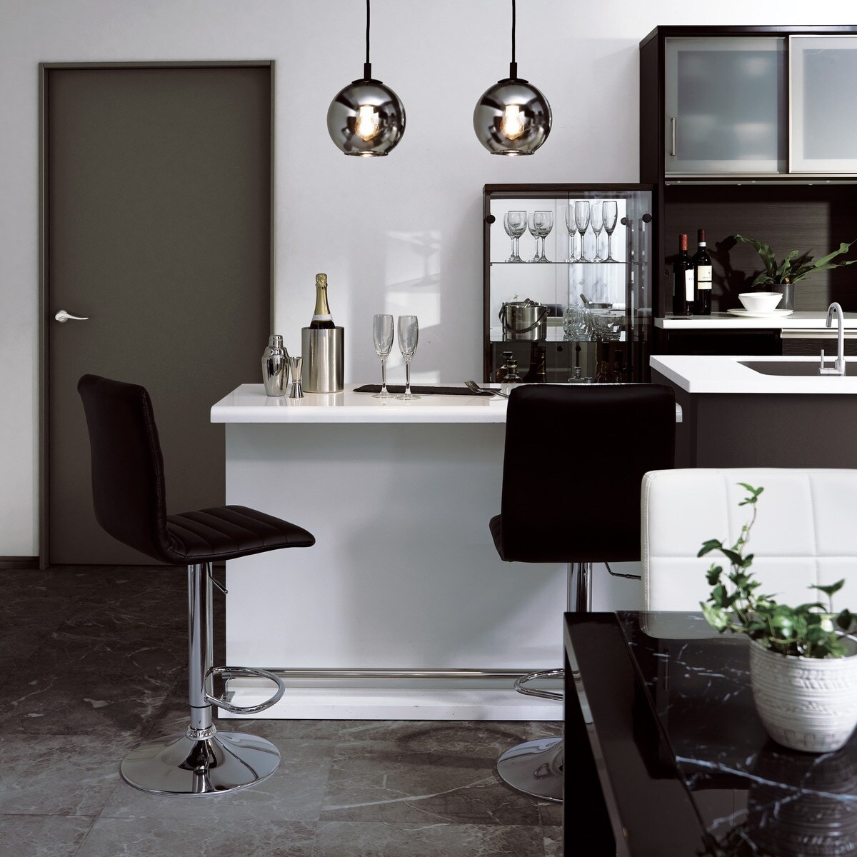 楽天市場】[幅120cm] バーカウンター (パース2 120) ニトリ 【配送員