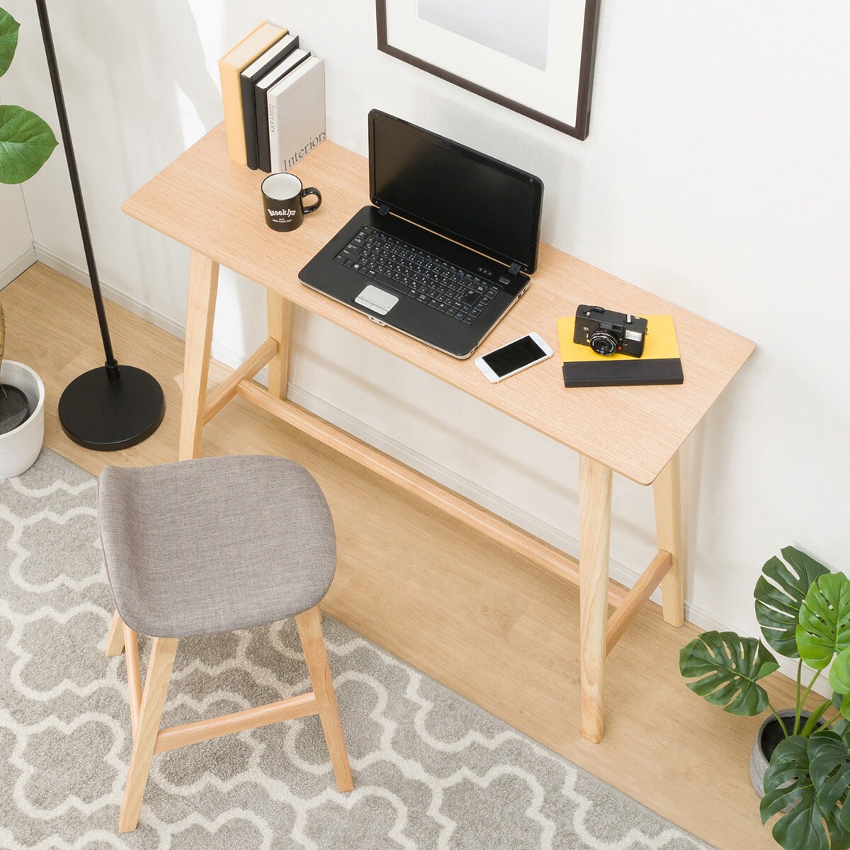 ニトリ カウンターテーブル＋チェア1脚 フィルン ニトリ カウンター