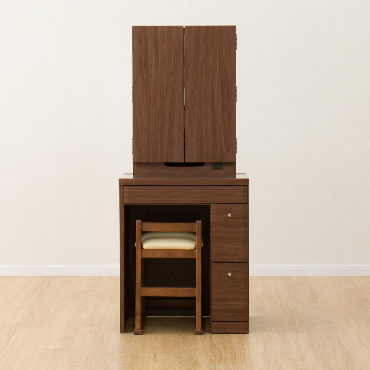 楽天市場】[幅61cm] 三面鏡ドレッサー ( DR2) ニトリ 【配送員設置商品