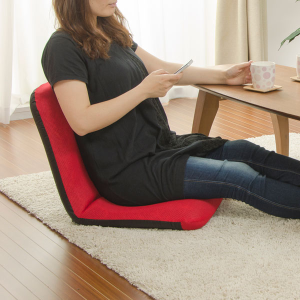 楽天市場】[幅43cm] 背筋ピン座椅子 M レッド (M RE) ニトリ 【玄関先