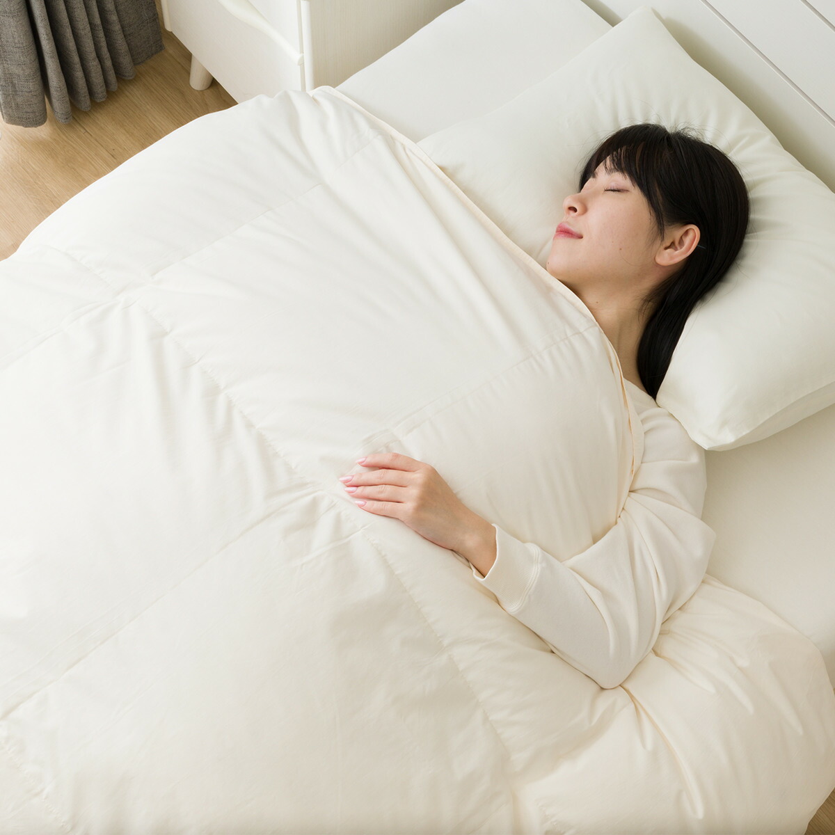 楽天市場】日本製 ホワイトダックダウン85% 羽毛布団 合掛（ムーン