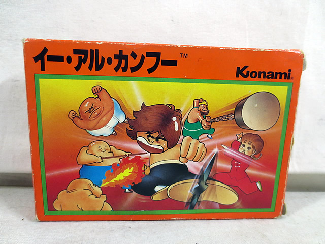 楽天市場】美品 コナミ ファミコン FC イーアルカンフー : 虹商店