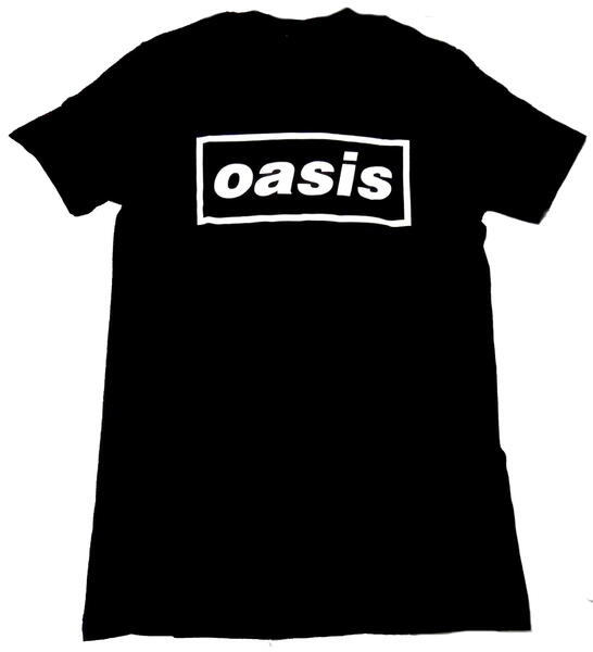 楽天市場】【OASIS】オアシス「LOGO BLACK」Tシャツ : バンドTシャツ