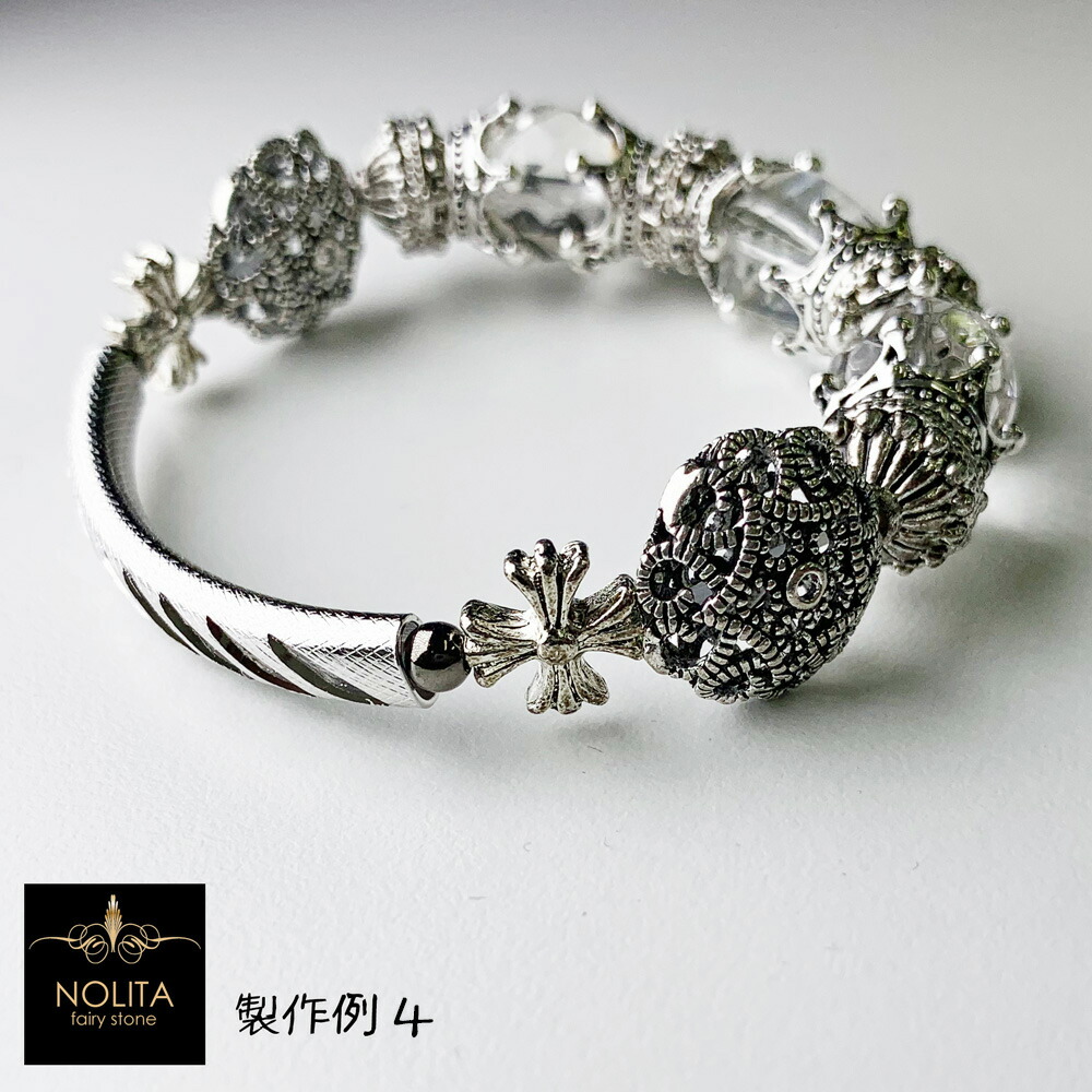 楽天市場】ハンドメイドキット NOLITAオリジナルパーツ 水晶 オニキス