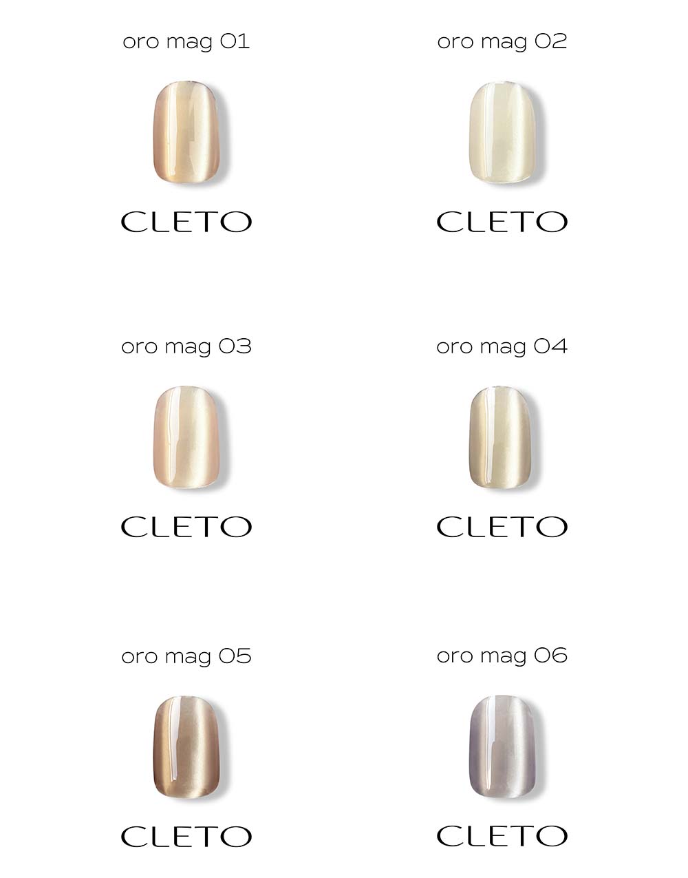 楽天市場】クレト CLETO オロマグ 全6色 7g 01~06 さとうりえ先生