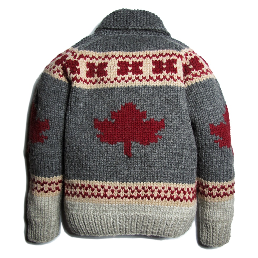 楽天市場】【KANATA】カナタ カウチンセーター メイプル柄 カウチン